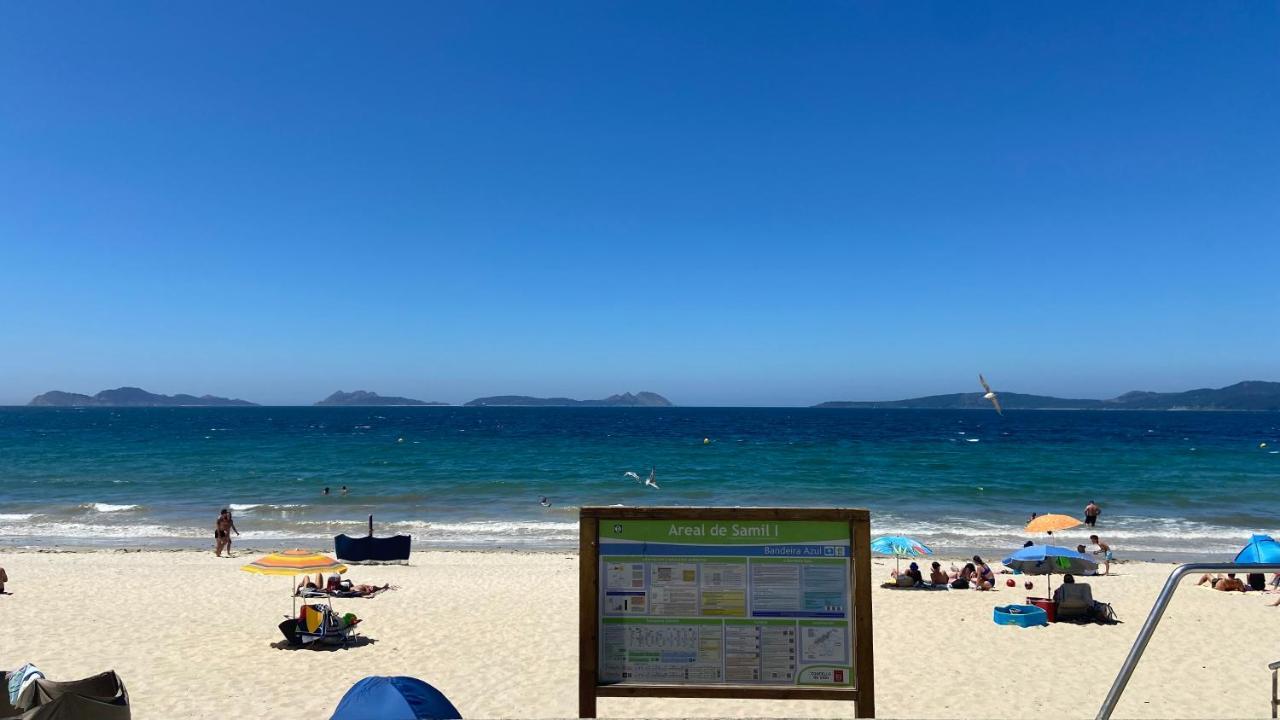 Apartamento Playa Samil Apartman Vigo Kültér fotó